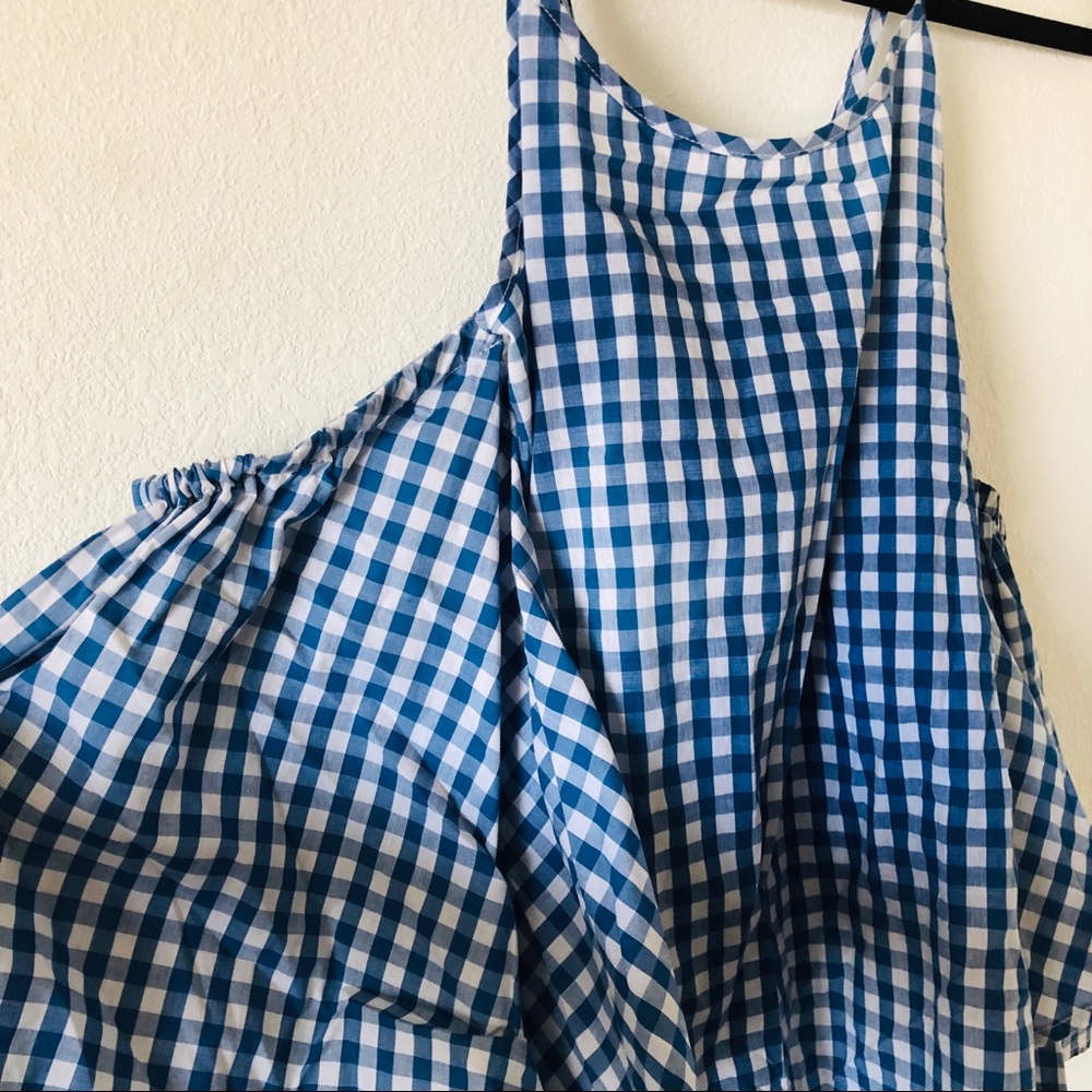 Off the shoulder plaid cami - Picture 2 of 6